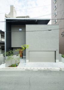 かっこいい工務店　熊本県　ブレスホーム　施工例　#1　シンプルモダン　外観