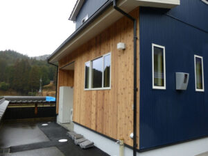 かっこいい工務店　京都府　足立住建　ADACHI住建　施工例　#1　ナチュラルモダン　外観　2