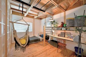 かっこいい工務店　京都府　ADACHI住建　足立住建　施工例　＃4　新築　戸建　ナチュラルモダン　内観　子供部屋　3