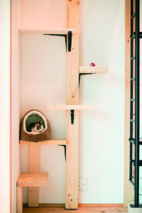 かっこいい工務店　京都府　ADACHI住建　足立住建　施工例　＃5　新築　戸建　ナチュラルモダン　内観　キャットウォーク