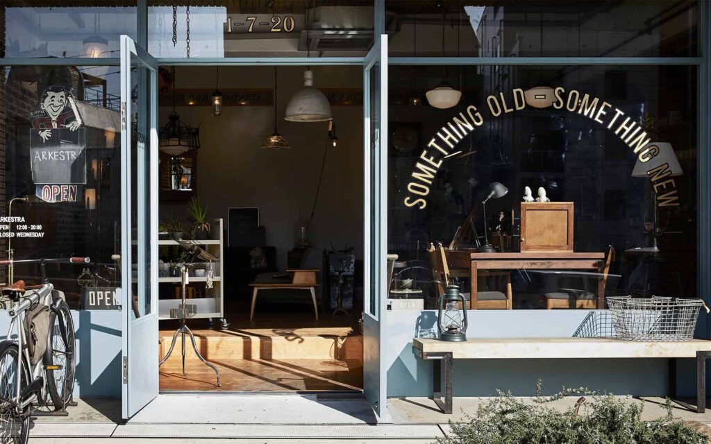 ARKESTRA アメリカンヴィンテージ 内装設計・施工・家具製作 店舗