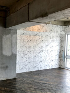 かっこいい工務店　東京都　バークノア　施工例　#2 リノベーション　マンション　インダストリアル　デザインコンクリート　内観　３