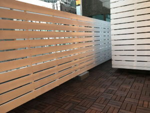 かっこいい工務店　東京都　バークノア　施工例　#3　リノベーション　オフィスビル　ピラティススタジオ　パテーション