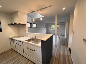 かっこいい工務店　東京都　バークノア　リノベーション　戸建　キッチン