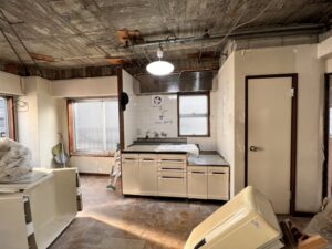 かっこいい工務店　東京都　バークノア　施工例　キッチン　施工前