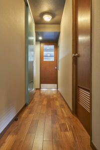 かっこいい工務店　東京都　バークノア　リノベーション　マンション　施工例　#6　廊下