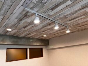 かっこいい工務店　東京　バークノア　建築実例　16　リノベーション　マンション　ナチュラル　モダン　LDK　ライティング