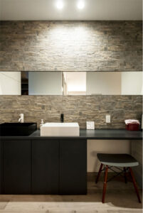 かっこいい工務店　熊本県　ブレスホーム　施工例　＃4　洗面所