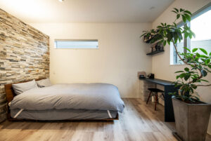 かっこいい工務店　熊本県　ブレスホーム　施工例　＃4　寝室