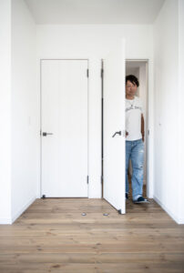 かっこいい工務店　熊本県　ブレスホーム　施工例　＃5　ナチュラル　店舗併用住宅　趣味部屋