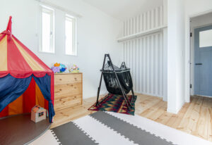 かっこいい工務店　熊本県　ブレスホーム　施工例　＃6　アメリカン　子供部屋