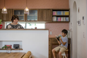 　かっこいい工務店　熊本　ブレスホーム　施工実例　13　新築　戸建　プロヴァンス　　キッチン