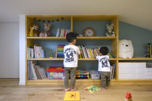 かっこいい工務店　熊本　ブレスホーム　建築実例　17　新築　戸建　平屋　ナチュラル　内観　子供部屋