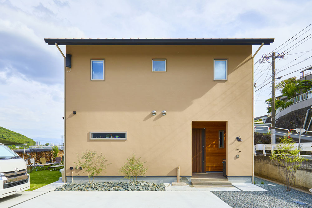 かっこいい工務店　熊本　ブレスホーム　施工事例 10 　プロヴァンス　外観