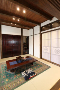 かっこいい工務店　熊本県　ブレスホーム　施工例　#1　和風建築　日本建築　平屋　客間　2