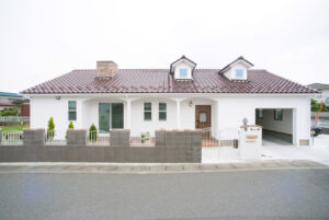 かっこいい工務店　埼玉　デザインハウス・エフ　施工例9　平屋　プロヴァンス　外観