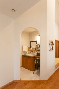 かっこいい工務店　埼玉　デザインハウス・エフ　施工例9　平屋　プロヴァンス　洗面化粧室