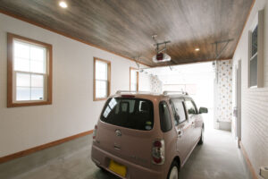 かっこいい工務店　埼玉　デザインハウス・エフ　施工例9　平屋　プロヴァンス　＃インナーガレージ