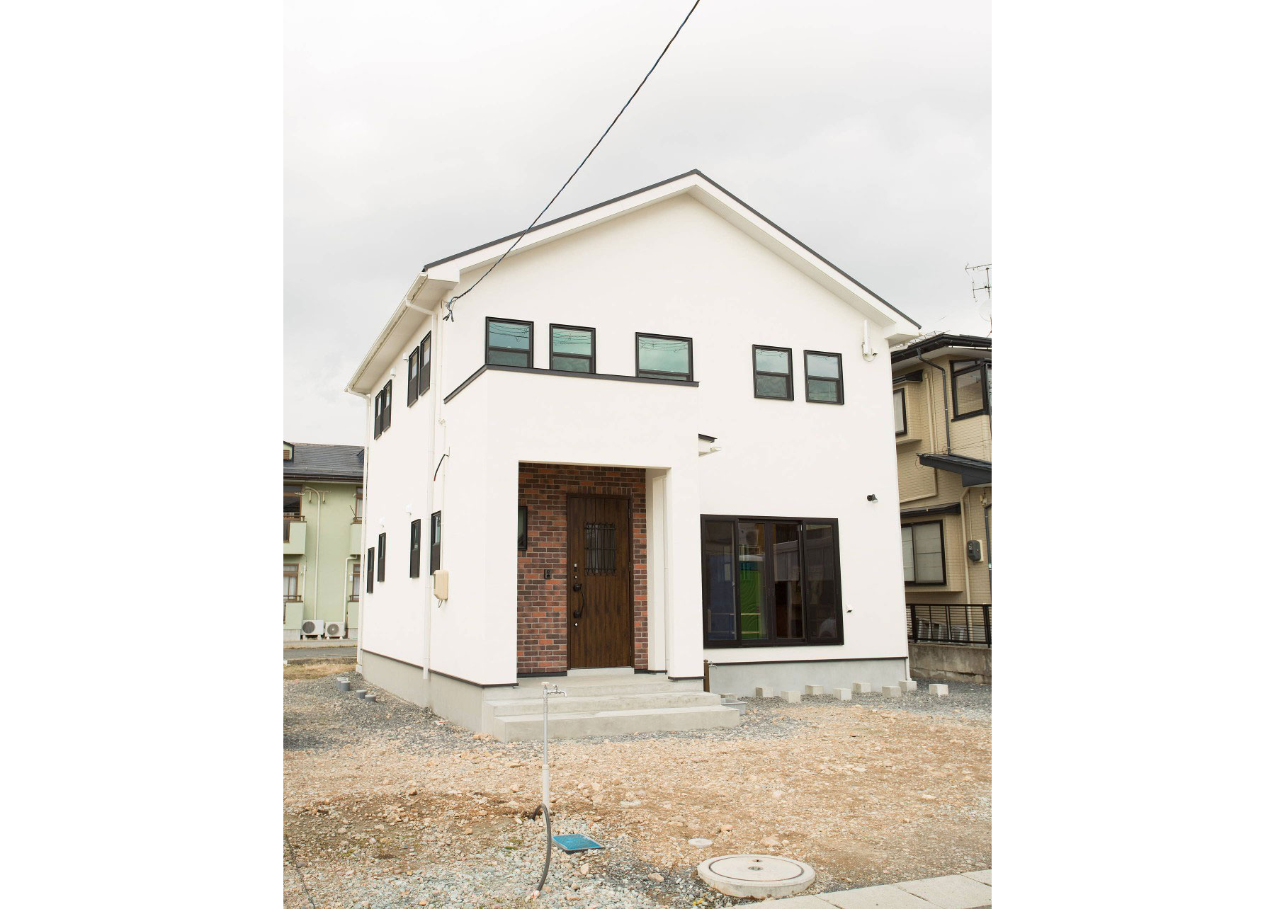 かっこいい工務店　山形　福井建設　建築実例　13　ナチュラル　外観