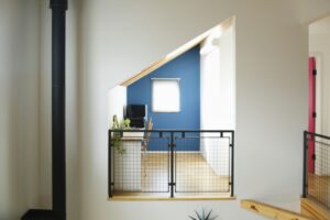 かっこいい工務店　山形　福井建設　施工例 #2　新築　戸建　ナチュラル　内観　書斎