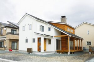 かっこいい工務店　山形　福井建設　施工例 #2 新築　戸建　外観