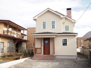 かっこいい工務店　山形　福井建設　施工例　＃3　新築　戸建　アメリカン　外観