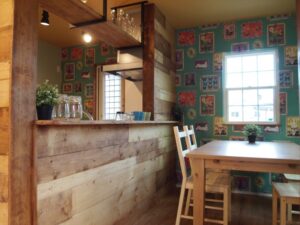 かっこいい工務店　山形　福井建設　施工例　＃3　新築　戸建　アメリカン　オープンキッチン　ダイニング