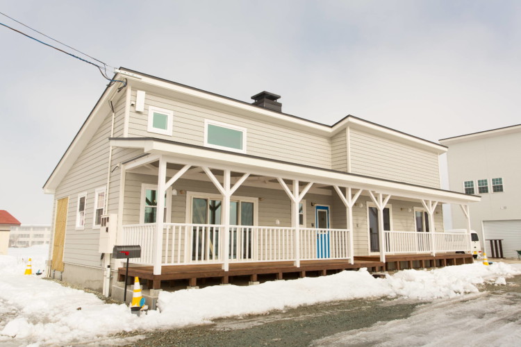 かっこいい工務店　山形　福井建設　施工例　＃5　新築　戸建　アメリカン　外観