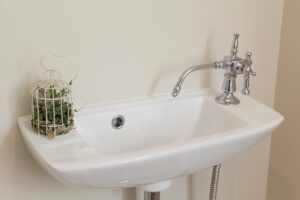 かっこいい工務店　埼玉県　デザインハウス・エフ　施工例　#1　アメリカン　平屋　洗面所