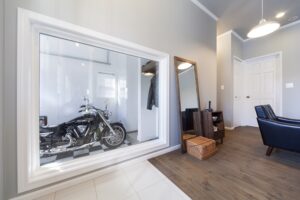 かっこいい工務店　埼玉県　デザインハウス・エフ　施工例　#1　アメリカン　平屋　ガレージ