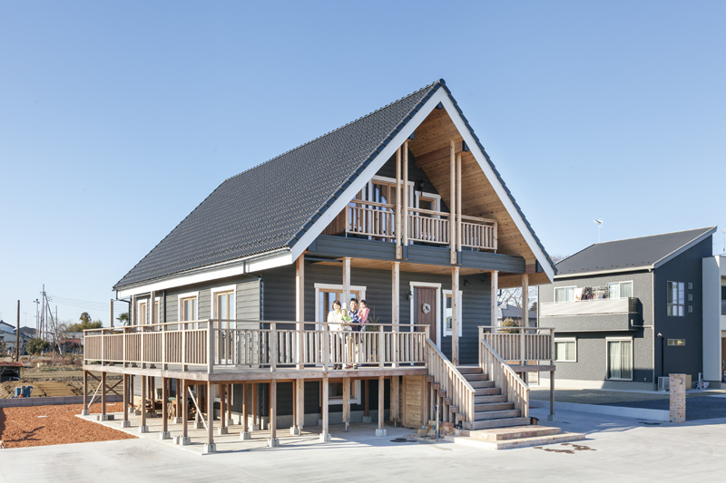 かっこいい工務店　埼玉県　デザインハウス・エフ　施工例　#2　北欧　外観　