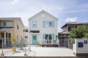 かっこいい工務店　埼玉県　デザインハウス・エフ　施工例　#3 アメリカン　外観