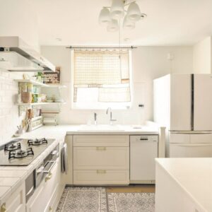 かっこいい工務店　埼玉県　デザインハウス・エフ　施工例　#4 プロヴァンス　独立型キッチン