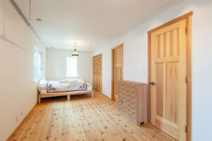 かっこいい工務店　埼玉県　デザインハウス・エフ　施工例　#7　北欧　店舗併用住宅　住居　寝室