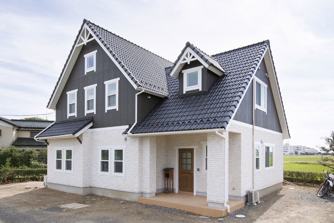 かっこいい工務店　埼玉県　デザインハウス・エフ　施工例　#5　北欧　外観