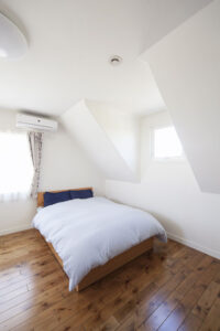 かっこいい工務店　埼玉県　デザインハウス・エフ　施工例　#5　北欧　寝室