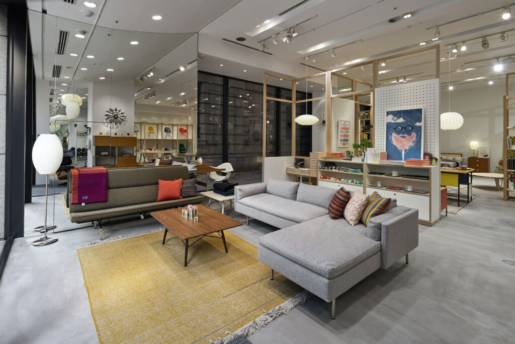 HermanMiller ハーマンミラーストア　店舗　内観