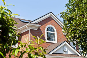 かっこいい工務店　静岡県　北条建設　施工例　#3　ジョージアンスタイル　外観　サークルウィンドウ