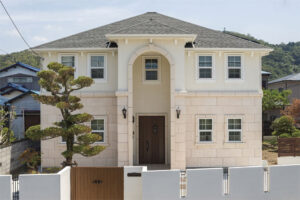 かっこいい工務店　静岡県　北条建設　施工例　#4　イタリア　イタリアネイト　外観