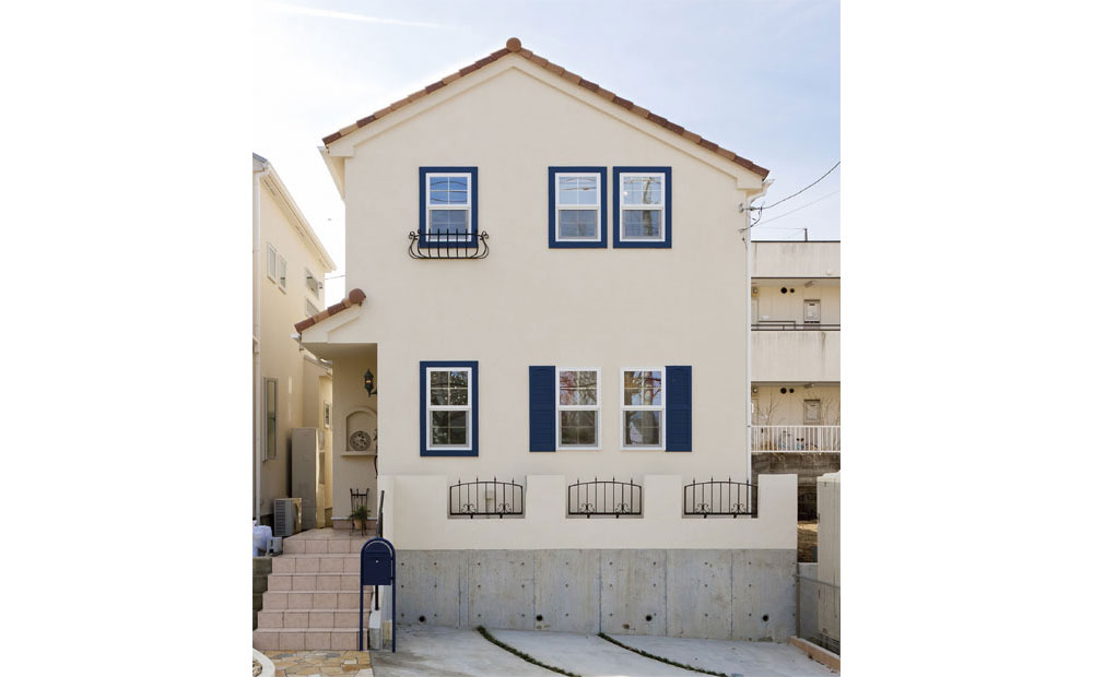 かっこいい工務店　東京都　ジェイプラン　施工例 #1　新築　戸建　プロヴァンス　外観