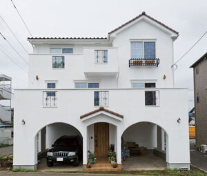 かっこいい工務店　東京都　ジェイプラン　施工例 #2　新築　戸建　プロヴァンス　外観