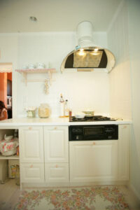 かっこいい工務店　東京都　ジェイプラン　施工例 #2　新築　戸建　プロヴァンス　内観　アイランドキッチン　2