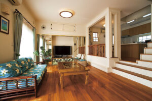 かっこいい工務店　東京都　ジェイプラン　施工例 #4　新築　戸建　プロヴァンス　LDK