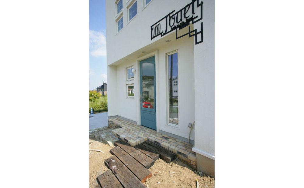 かっこいい工務店　東京都　ジェイプラン　施工例 #5　新築　戸建　プロヴァンス　店舗併用住宅　外観