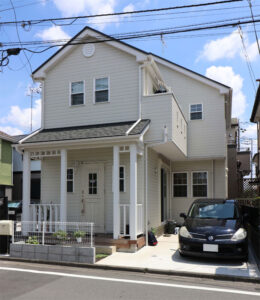 かっこいい工務店　東京　神奈川　ジェイプラン　新築　戸建　分譲住宅　アメリカン　外観