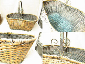 mumu　西洋アンティークショップ　バスケット