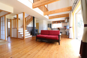 かっこいい工務店　鹿児島県　西郷建築　施工例 #1　新築　戸建 LDK