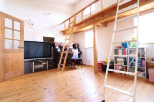 かっこいい工務店　鹿児島県　西郷建築　施工例 #1　新築　戸建　ナチュラル　子供部屋