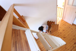 かっこいい工務店　鹿児島県　西郷建築　施工例 #1　新築　戸建　ナチュラル　子供部屋　造作　滑り台　ロフト