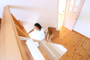 かっこいい工務店　鹿児島県　西郷建築　施工例 #1　新築　戸建　ナチュラル　子供部屋　造作　滑り台　ロフト　2